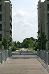 Passaggio tra via Prato e parco